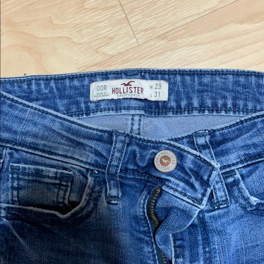 DENIM HOLLISTER JEANS 00R - Picture 3 of 4